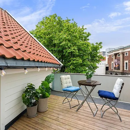 Charming Rooftop In Heart Of Apartment