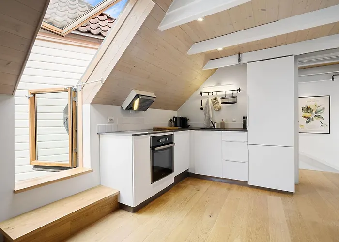 Apartman Charming Rooftop In Heart Of Stavanger